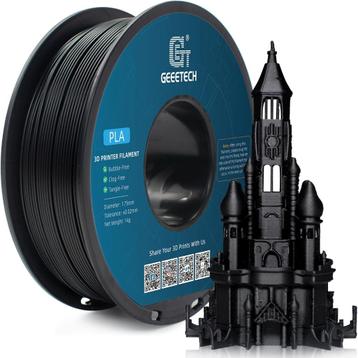 Geeetech Black PLA Filament 1.75mm - Goedkoopste van NL! beschikbaar voor biedingen