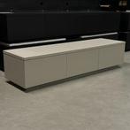 tv dressoir taupe zwevend 180cm modern design met softclose, Ophalen, 150 tot 200 cm, Zo goed als nieuw, Modern japandi