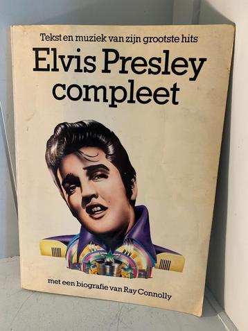 Elvis Presley songbook (met partituren en biografie) 1978 beschikbaar voor biedingen