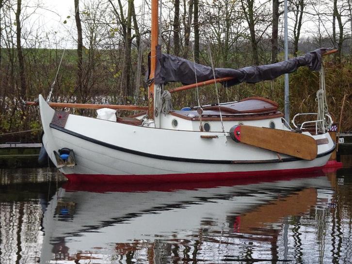 Kooijman en de Vries Vollenhovense Bol 810 in topstaat!, Watersport en Boten, Platbodems, Gebruikt, 6 tot 9 meter, Staal, Diesel