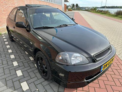 Honda Civic 1.6 I VTI 1997 Zwart, Auto's, Honda, Particulier, Civic, ABS, Airbags, Bluetooth, Boordcomputer, Centrale vergrendeling