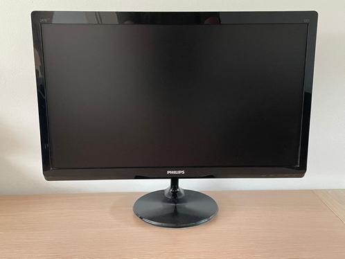 Philips 247E4LHAB/00 Full HD-scherm, Computers en Software, Monitoren, Gebruikt, 60 Hz of minder, HDMI, VGA, Ingebouwde speakers