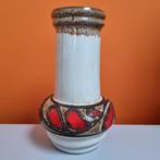 retro vintage keramiek vaas Strehla Germany GDR 70s, Aardewerk of Porselein, Ophalen of Verzenden, Zo goed als nieuw, Minder dan 50 cm