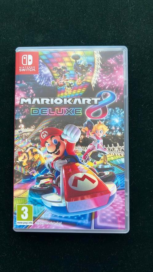 Mario Kart 8 Deluxe, Spelcomputers en Games, Games | Nintendo Switch, Zo goed als nieuw, Racen en Vliegen, 3 spelers of meer, Vanaf 3 jaar