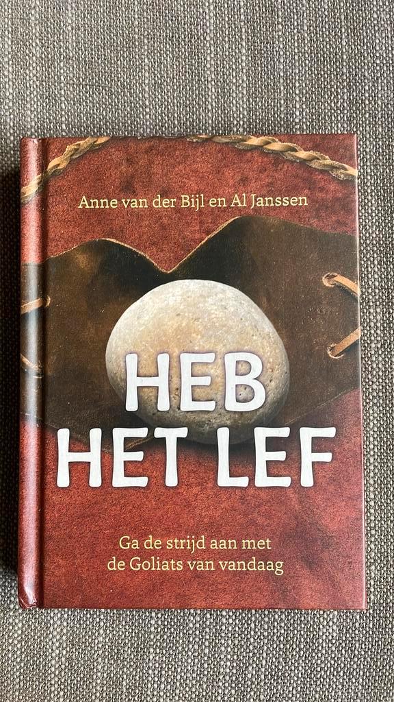 Anne van der Bijl - Heb het lef, Boeken, Godsdienst en Theologie, Zo goed als nieuw, Ophalen of Verzenden