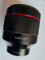 Samyang af85mm f1.4fe, Ophalen, Zo goed als nieuw, Telelens