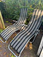 Ligbedjes grijs, Tuin en Terras, Ligbedden, Ophalen, Gebruikt