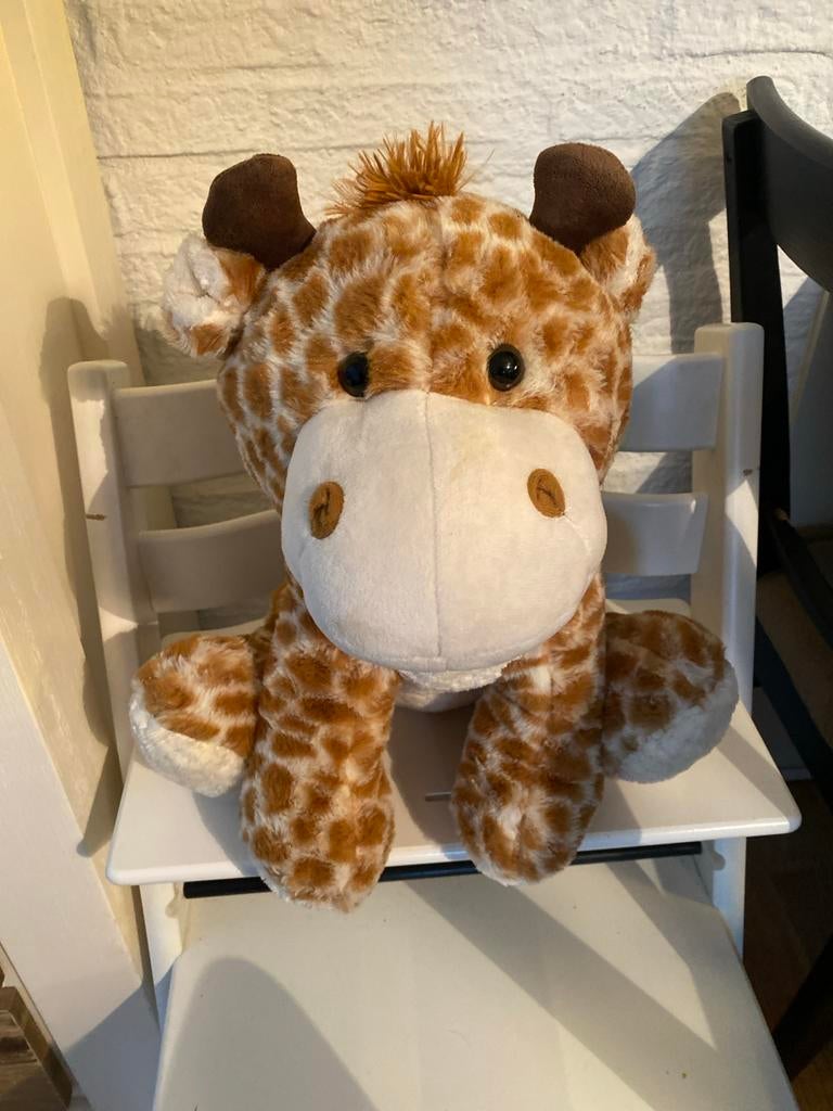 Schattige Knuffel Giraffe, Ophalen, Zo goed als nieuw