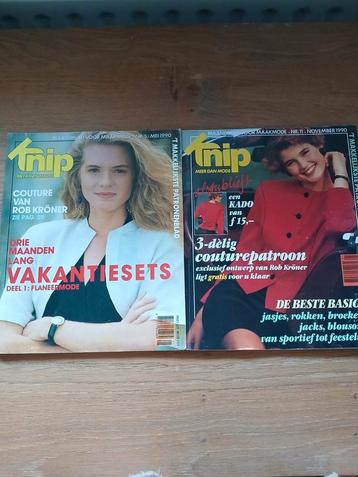 2 x knipmode uit 1990 beschikbaar voor biedingen