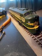 Amerikaanse lok ho, Hobby en Vrije tijd, Modeltreinen | H0, Overige merken, Ophalen of Verzenden, Zo goed als nieuw, Gelijkstroom