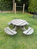 Kinder picknicktafel 63cm Gratis, Ophalen, Gebruikt, Rond