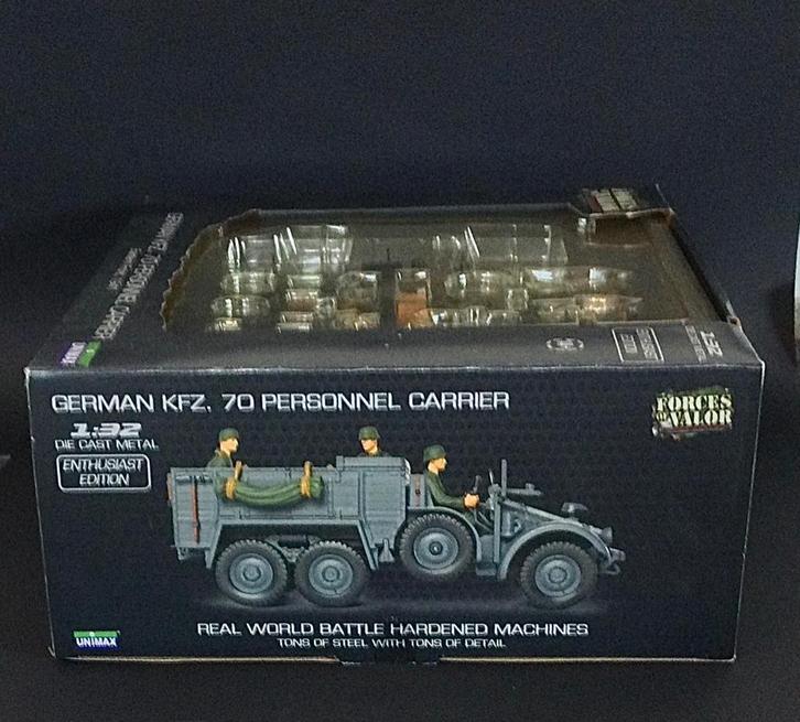 Forces of Valor, German KFZ.70, Krupp Eastern Front 1941, Hobby en Vrije tijd, Modelbouw | Auto's en Voertuigen, Nieuw, Truck