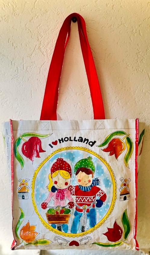 Unox Blond Amsterdam shopper tas I Love Holland collectie, Sieraden, Tassen en Uiterlijk, Tassen | Schoudertassen, Gebruikt, Overige merken