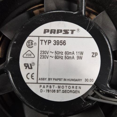 kleine koeler / ventilator  PAPST TYP 3956   230 VOLT, Hobby en Vrije tijd, Elektronica-componenten, Gebruikt, Ophalen of Verzenden