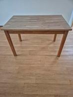 Houten Eettafel ikea met 2 stoelen, Huis en Inrichting, Tafels | Eettafels, Ophalen, 100 tot 150 cm, 50 tot 100 cm, Modern