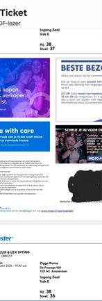 2 zaalkaarten Frans Pollux en Lex Uiting 25 jan. '26, Tickets en Kaartjes, Concerten | Pop, Twee personen, Januari