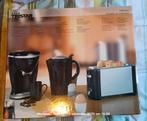 Tristar Koffiezetapparaat, Waterkoker & Broodrooster Set, Nieuw, Gemalen koffie, Ophalen of Verzenden, Combi