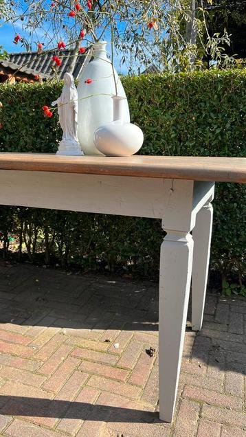 Vintage Houten Tafel beschikbaar voor biedingen