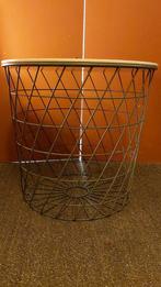 bijzettafel/kledenmand, Huis en Inrichting, Tafels | Bijzettafels, Ophalen, Gebruikt, Rond