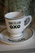 Bouillon OXO compagnie Liebig groen wit kop schotel, Ophalen