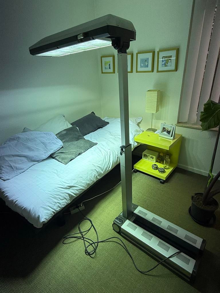 Philips UVA Lamp zonnebank, Ophalen, Gebruikt, Zonnebank enkelzijdig, Minder dan 10 lampen