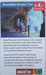 Burger's Zoo: €4 korting pp voor max 4 personen, Tickets en Kaartjes, Drie personen of meer, Kortingskaart
