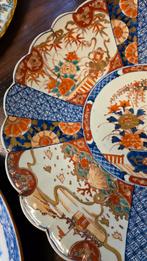 Zeer grote imari schotel 45 cm, Ophalen