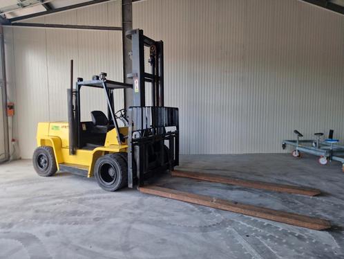 Hyster H 7.00 XL 7T Bj:1996 verlangde lepels diesel, Zakelijke goederen, Machines en Bouw | Heftrucks en Intern transport, Heftruck