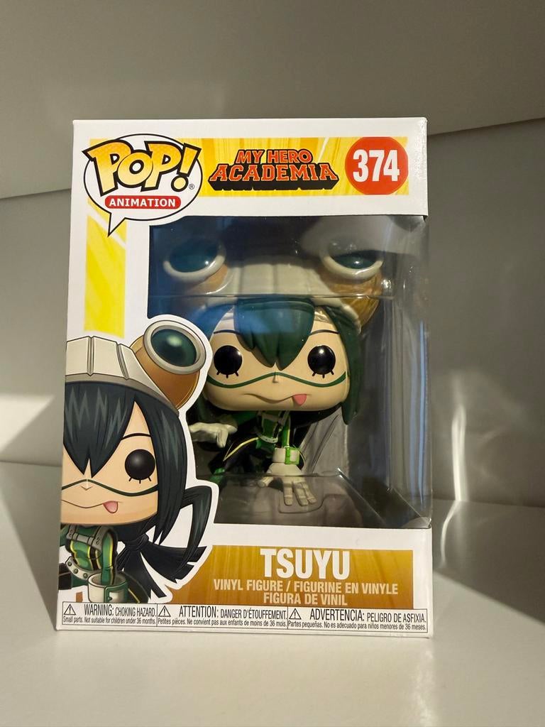 My Hero Academia Tsuyu Funko Pop #374, Ophalen of Verzenden, Zo goed als nieuw