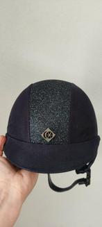 In nieuwstaat verkerende Charles Owen cap maat 57 navy, Dieren en Toebehoren, Paardrijkleding, Ophalen of Verzenden, Zo goed als nieuw