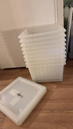 VESSLA Ikea bakken met deksel, Doe-het-zelf en Verbouw, Kratten en Dozen, Ophalen, Zo goed als nieuw, Minder dan 40 cm, Minder dan 35 cm