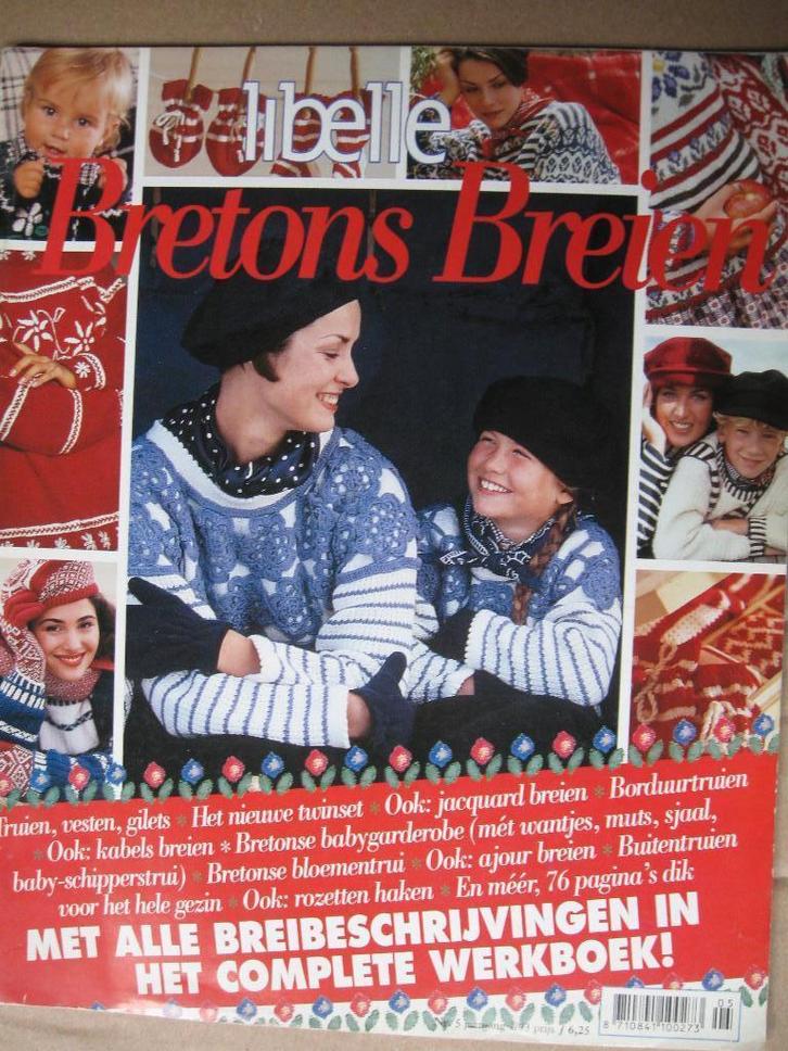 Bretons breien uitgave van Libelle., Hobby en Vrije tijd, Breien en Haken, Zo goed als nieuw, Breien, Patroon of Boek, Ophalen of Verzenden