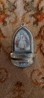 Prachtig! Antiek Maria wijwaterbakje - wijwatervaatje, Ophalen of Verzenden