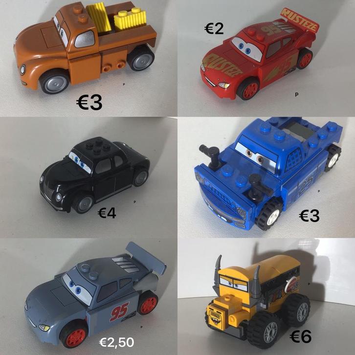 Cars Lego Speelgoed Auto's, Kinderen en Baby's, Speelgoed | Overig, Gebruikt, Jongen of Meisje, Ophalen of Verzenden