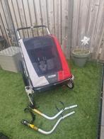 Chariot Thule Cougar 2 Fietskar - 2 Koppelstukken, Ophalen, Gebruikt, Opvouwbaar, 40 tot 60 kg