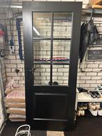 Binnendeur, Doe-het-zelf en Verbouw, Deuren en Horren, Ophalen, Gebruikt, 80 tot 100 cm, Glas