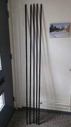 Ikea Racka gordijnroede 2.10m - 3.85m, Huis en Inrichting, Ophalen, Gebruikt, Zwart, 200 cm of meer