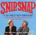 Snip en Snap - T Is Niet M'n Broer !  Originele CD Nieuw, Cd's en Dvd's, Cd's | Humor en Cabaret, Ophalen of Verzenden, Nieuw in verpakking