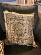 By Boo kussen met leuke print - Goed onderhouden!, Ophalen, Zo goed als nieuw, Beige, Vierkant