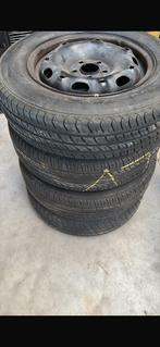 Stalen velgen met banden 175 70 14, Ophalen, 14 inch, 185 mm, Zomerbanden