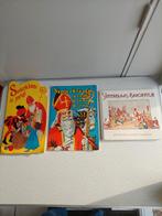 Set van 3 vintage Sinterklaas liederen boekjes., Ophalen of Verzenden, Zo goed als nieuw