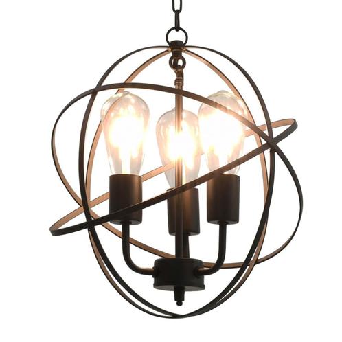 Hanglamp retro industrielamp fabriekslamp zwart GRTS BZRGD!, Huis en Inrichting, Lampen | Hanglampen, Nieuw, 50 tot 75 cm, Metaal