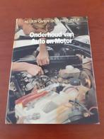 boek over zelf onderhoud auto/motoren, Ophalen of Verzenden