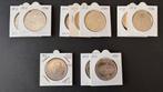 10 Gulden munten 1994 t/m 1999, Koningin Beatrix, Zilver, Ophalen of Verzenden, Losse munt