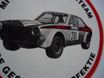 sticker oud Toon AARTS Mitsubishi LANCER dealer autocross ra beschikbaar voor biedingen