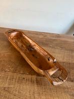 Teak serving plate (70cm), Huis en Inrichting, Woonaccessoires | Dienbladen, Ophalen, Zo goed als nieuw, Hout