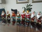 8 dwerg poppen 12 cm disney, Ophalen of Verzenden, Beeldje of Figuurtje