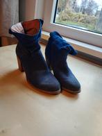 Mooie blauwe enkellaarsjes maat 40, Ophalen, Blauw, Lage of Enkellaarzen, Onbekend