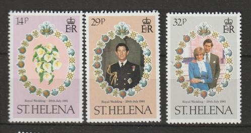 TSS Kavel 810157 St Helena  Pf  minr 342-344 Diana royal Moo, Postzegels en Munten, Postzegels | Afrika, Postfris, Overige landen