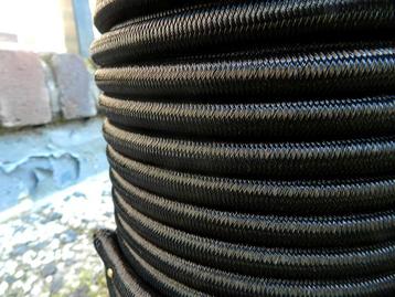 ELASTIEK 10mm haspels/100mtr zwart beschikbaar voor biedingen